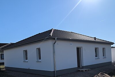Heinz von Heiden Bungalow Hausübergabe