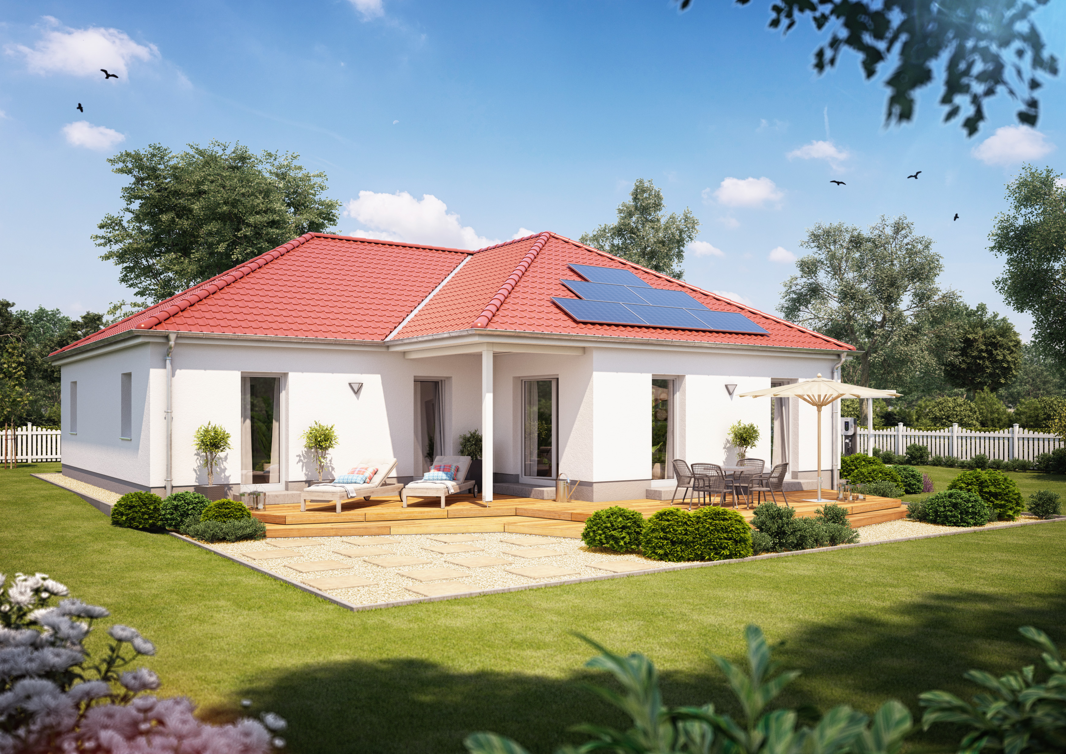 Heinz von Heiden Bungalow Winkelbungalow77K 