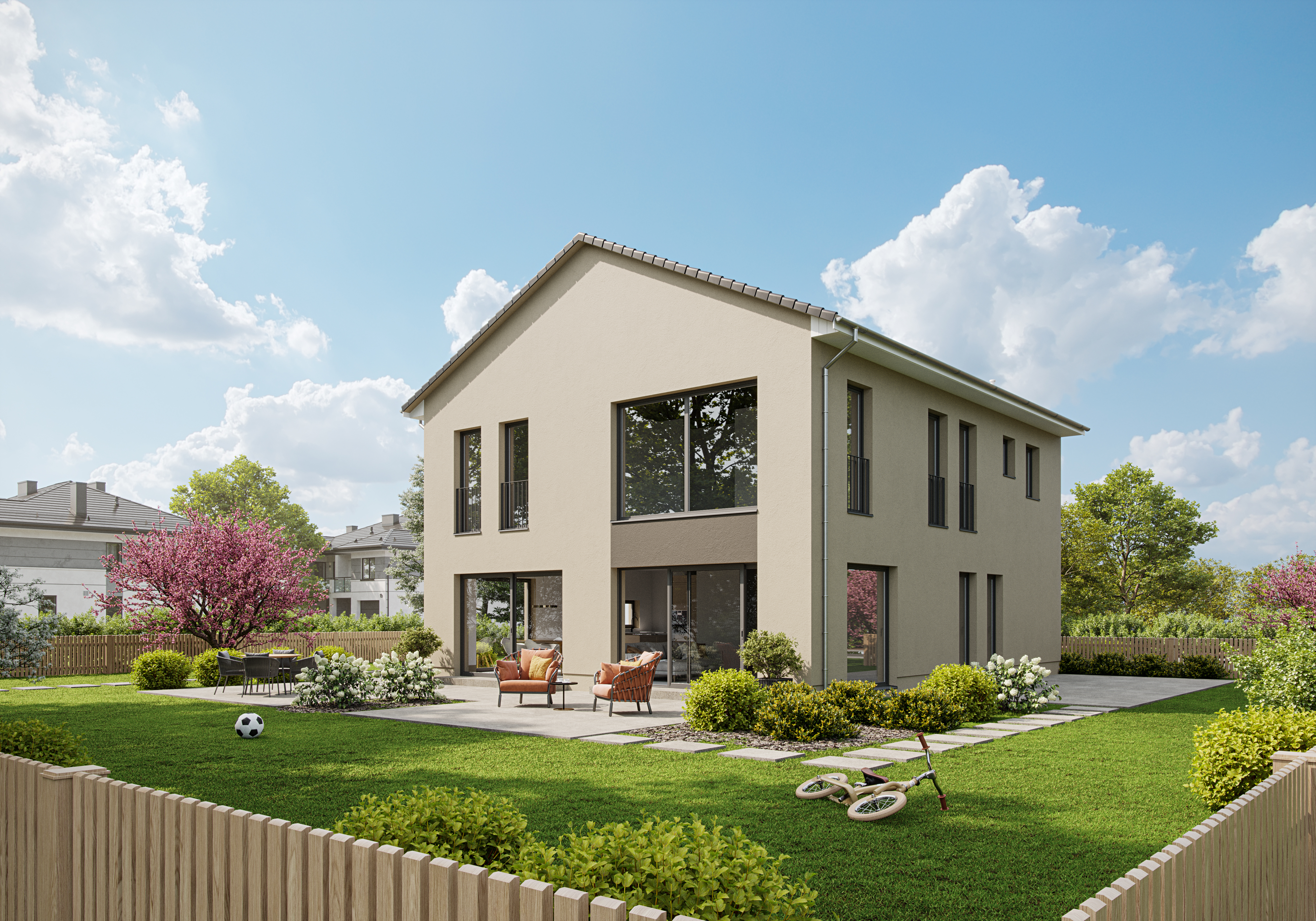 Heinz von Heiden Zweigeschossiges Haus